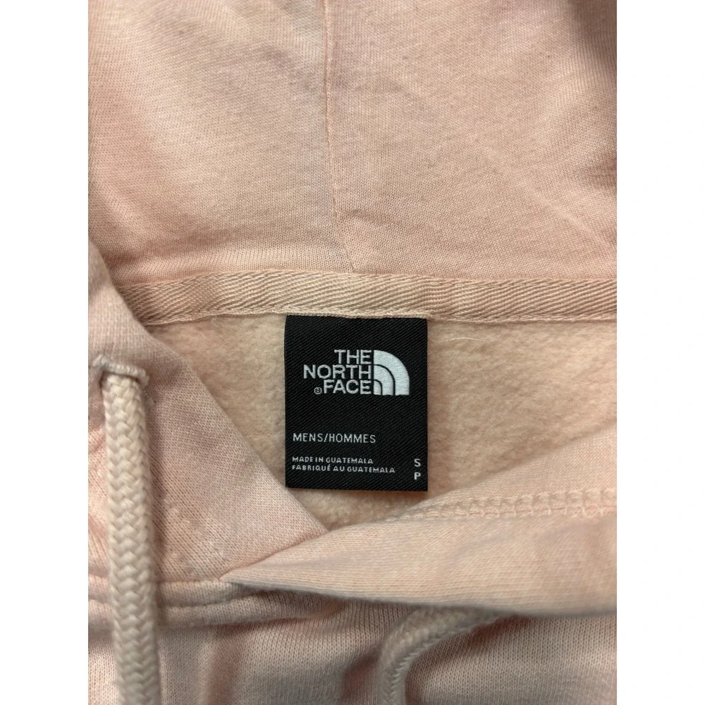 The North Face Mens Half Dome Logo Hoodie Peach Pink‎ Sweatshirt Small  #1139